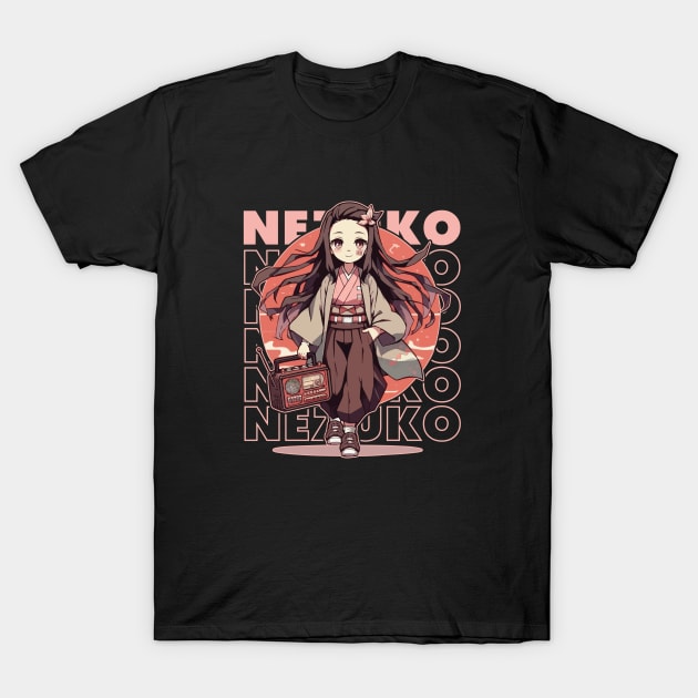 Nezuko Kamado T-Shirt by Sacra Studio